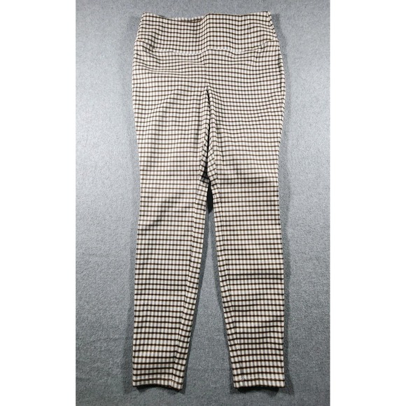 Worthington Industries Pants - Worthington Women's Straight Leg Pants, Size 10, Blue Plaid 29" Inseam, Fitted